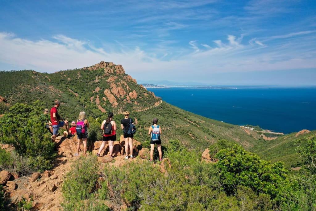 Dans Un Cadre D'Exception, Vue Mer Panoramique A Agay Cote D'Azur, Village Vacances Cap Esterel, T2 Avec Jardin, Golf, Climatisation, Wifi, 5 Piscines Saint-Raphael  Ngoại thất bức ảnh