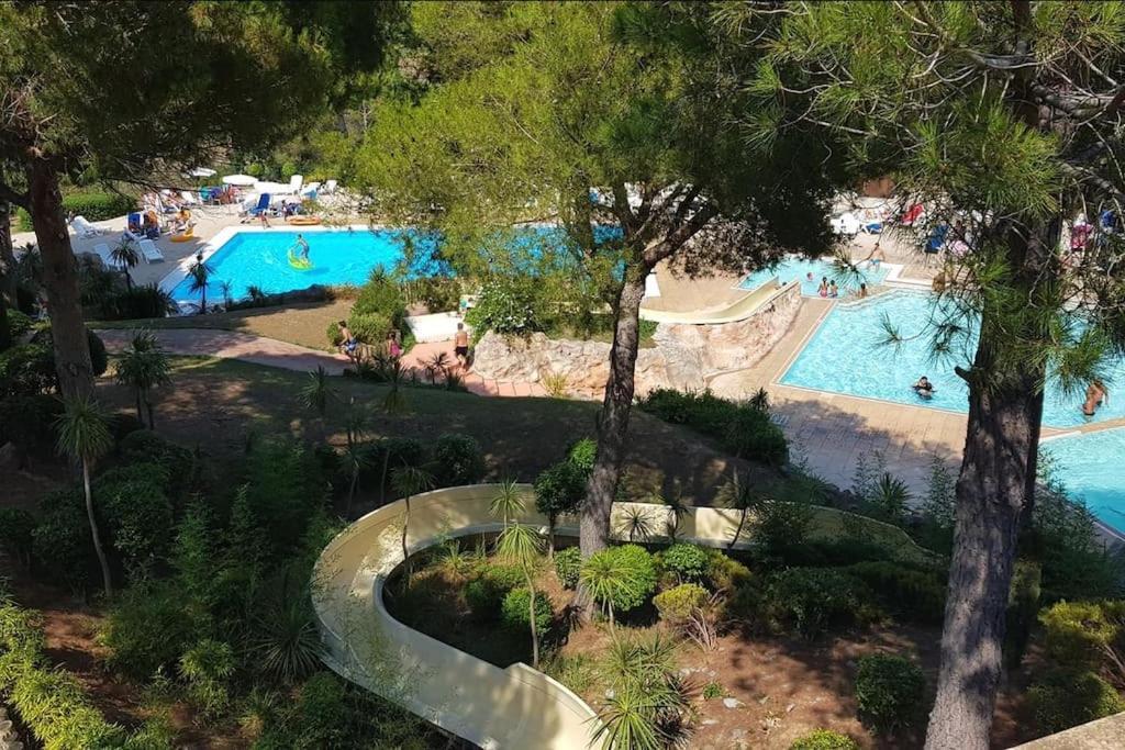 Dans Un Cadre D'Exception, Vue Mer Panoramique A Agay Cote D'Azur, Village Vacances Cap Esterel, T2 Avec Jardin, Golf, Climatisation, Wifi, 5 Piscines Saint-Raphael  Ngoại thất bức ảnh