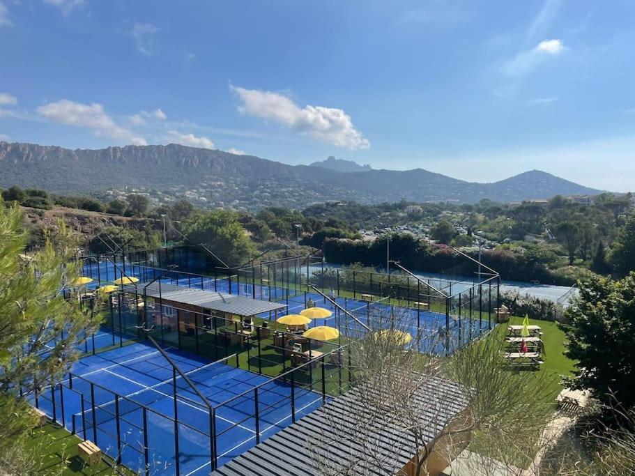 Dans Un Cadre D'Exception, Vue Mer Panoramique A Agay Cote D'Azur, Village Vacances Cap Esterel, T2 Avec Jardin, Golf, Climatisation, Wifi, 5 Piscines Saint-Raphael  Ngoại thất bức ảnh