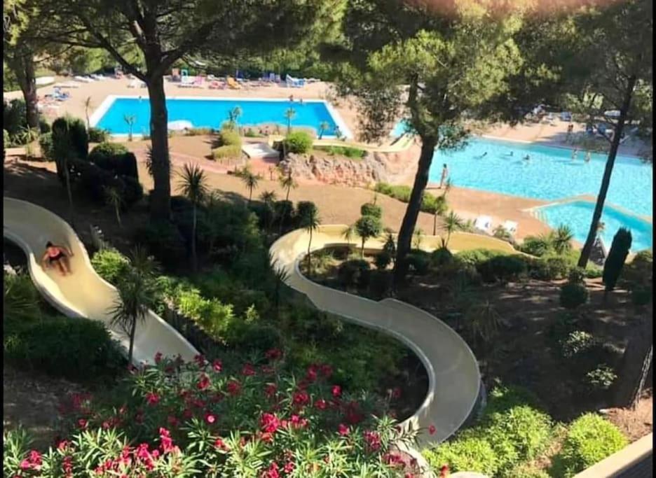 Dans Un Cadre D'Exception, Vue Mer Panoramique A Agay Cote D'Azur, Village Vacances Cap Esterel, T2 Avec Jardin, Golf, Climatisation, Wifi, 5 Piscines Saint-Raphael  Ngoại thất bức ảnh